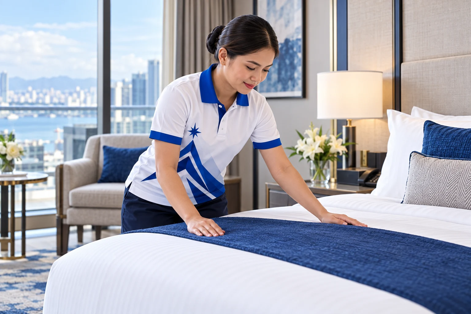 Illustrative housekeeping service